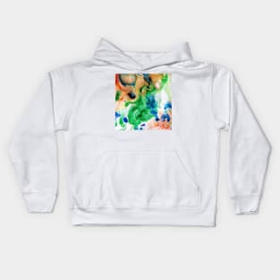 Color painting #3 Kids Hoodie